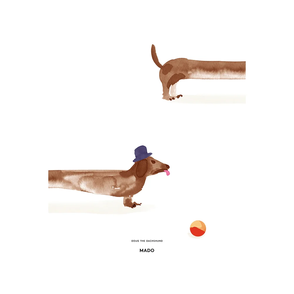 Doug the Dachshund poster v:7153476 Doug the Dachshund poster v:7153476