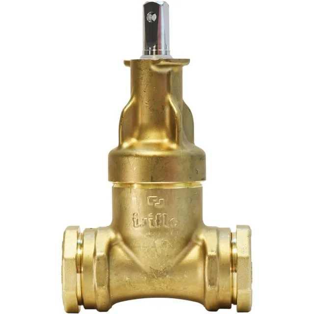 Isiflo T200 bakkekran, strekkfast kobling, 32 mm, messing | 3381371