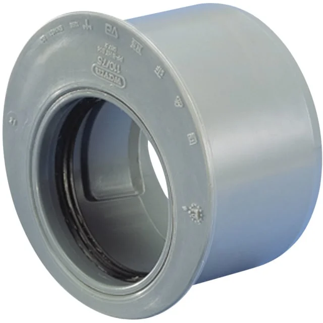 Wavin Wafix reduksjon, Ø50x32 mm, plast, grå | 1450760