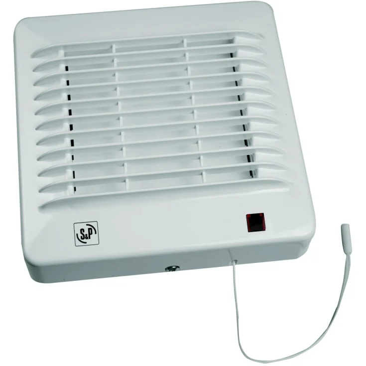 Thermex EDM 100CMZ baderomsvifte, Ø100 mm, hvit | 200.34.2102.2