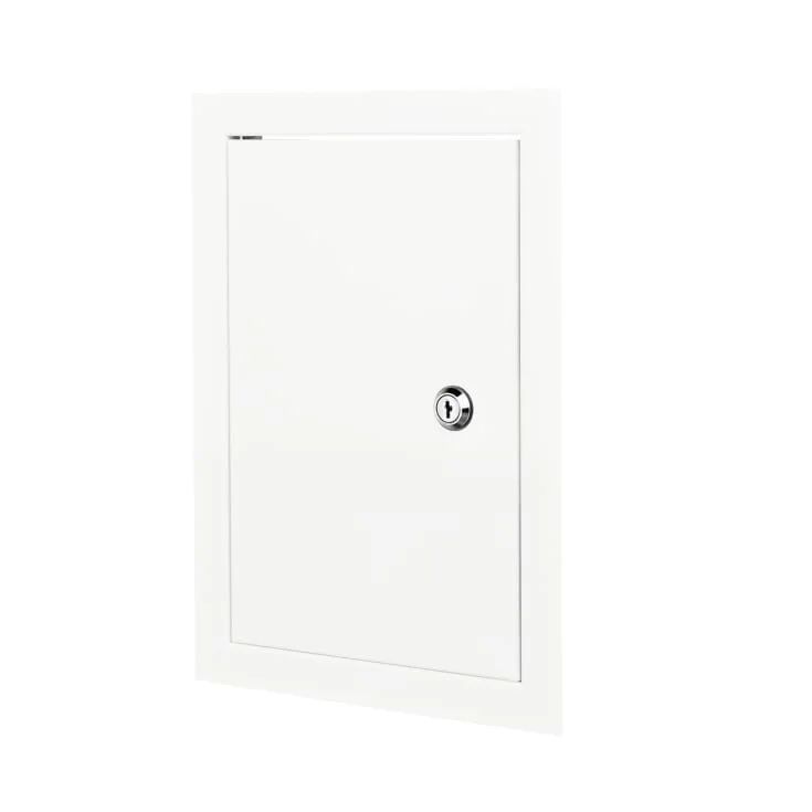 Duka inspeksjonsluke 200×200, hvit | 343824