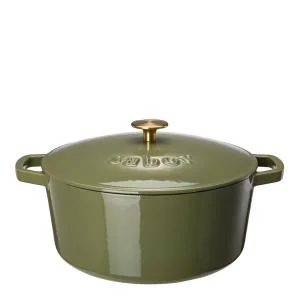 Støpejernsgryte 6,7L olive v:7616738