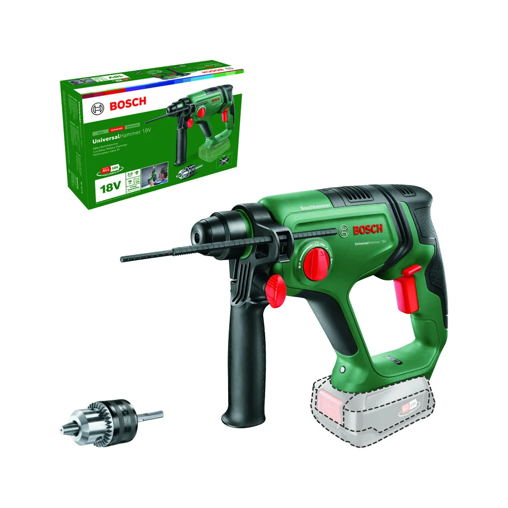 Borhammer Universal 18v solo med adapter v:4739209