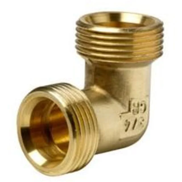 Wavin messing vinkel, 3/4" | 0660305