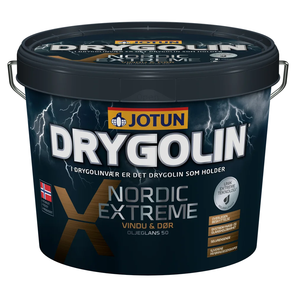 DRYGOLIN NORDIC EXTREME VINDU DØR OKER-BASE 2,7L v:4252642 DRYGOLIN NORDIC EXTREME VINDU DØR OKER-BASE 2,7L v:4252642