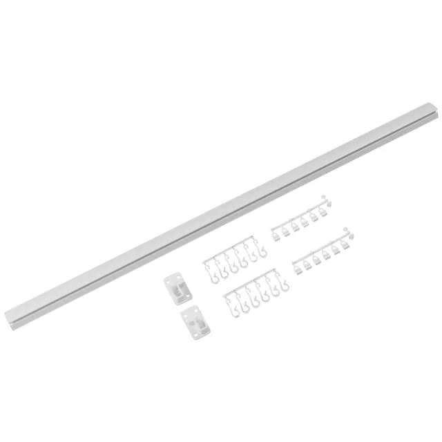 Leijma Stabil dusjforhengstang, 100 cm, hvit | 9104