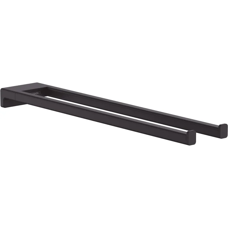 Hansgrohe AddStoris håndklestang, 44,5 cm, matt sort | 41770670
