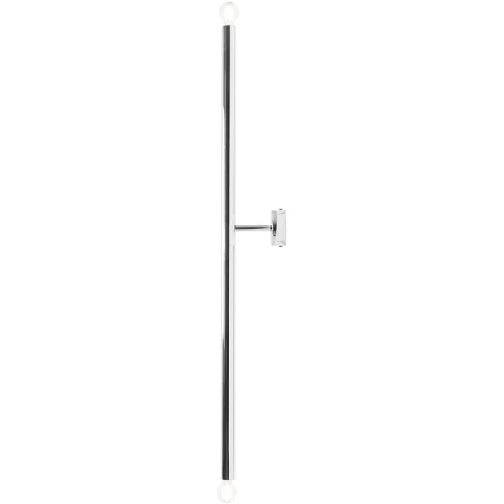 Aldex Tubo 2 vegglampe, krom, 100 cm | AL1072D4-L Aldex Tubo 2 vegglampe, krom, 100 cm | AL1072D4-L