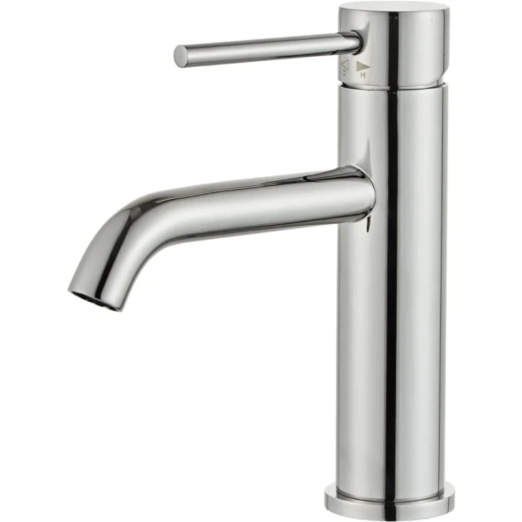 Zen Sanitary Slimline servantbatteri, rustfritt stål | 81300100 Zen Sanitary Slimline servantbatteri, rustfritt stål | 81300100