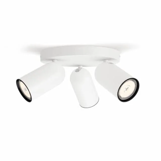Philips myLiving Pongee spotter i tak, hvit | 915005531101