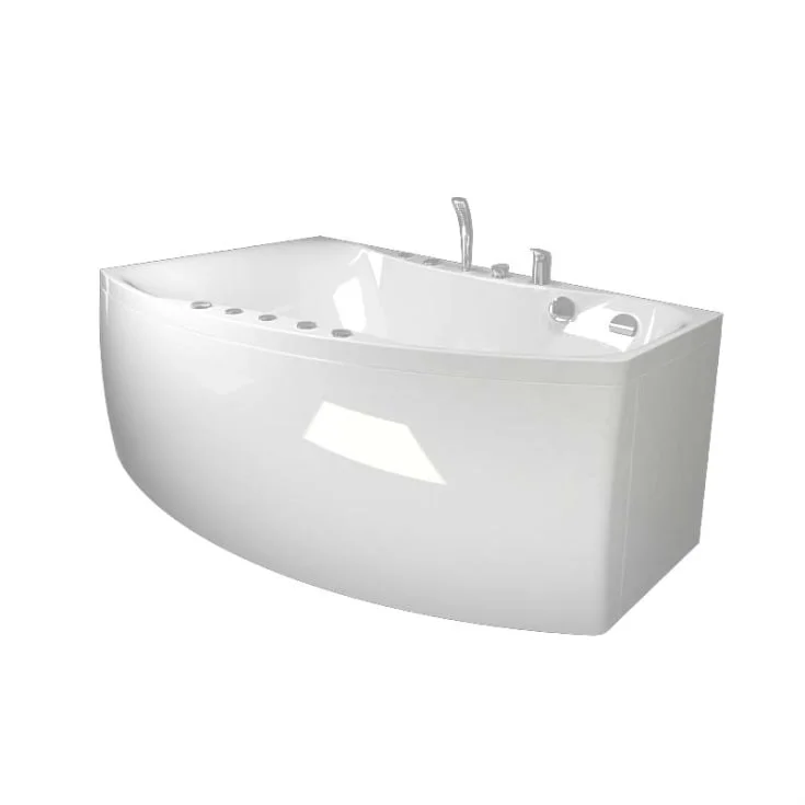 Westerbergs Ocean 160R Executive boblebad, 1550x912 mm, høyre, akryl, hvit | 20082272-01