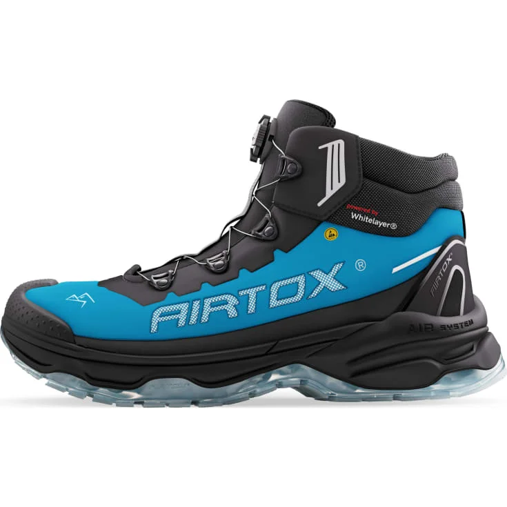 Airtox TX66 vernestøvletter, S3, sort/blå, str. 36 | TX66_36 Airtox TX66 vernestøvletter, S3, sort/blå, str. 36 | TX66_36