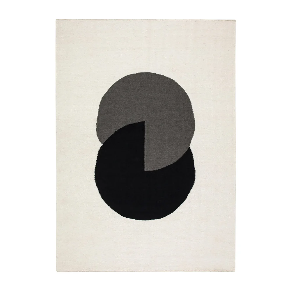 Circles blocks kelimteppe naturhvit v:3562986