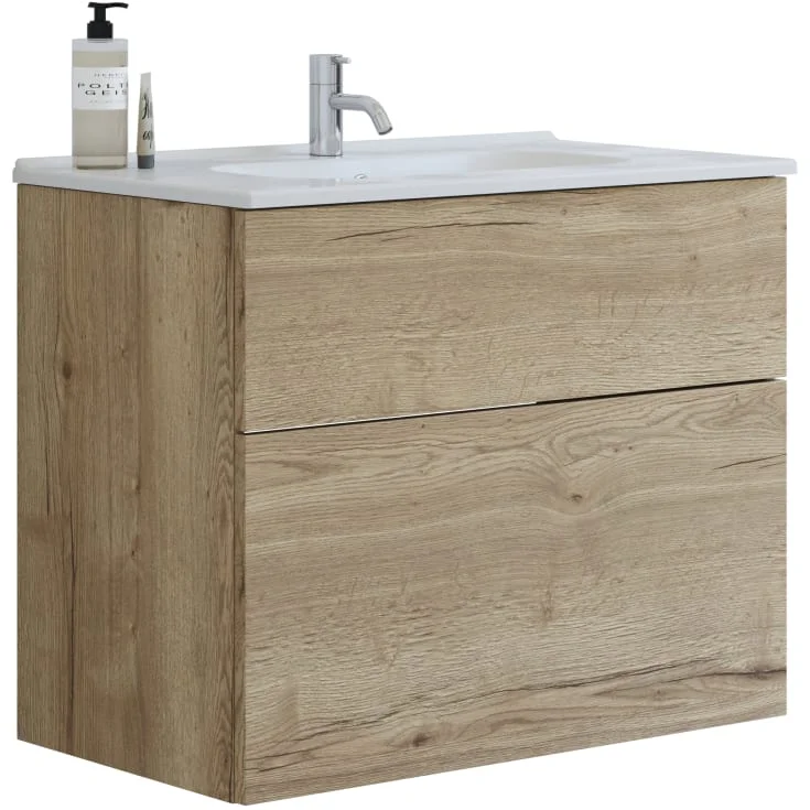 Dansani Inzo møbelpakke, 81×45,5 cm, eik | LMK-6149