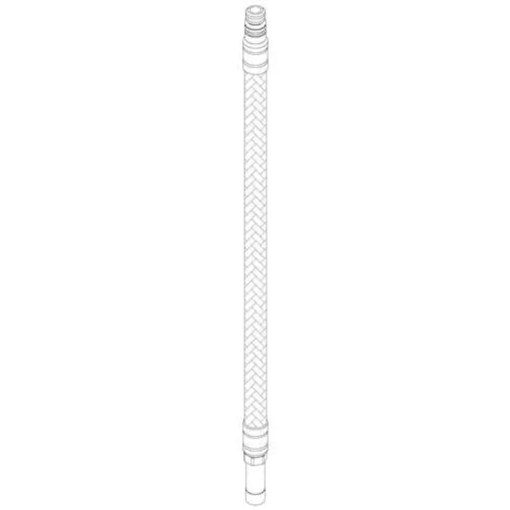 Damixa tilkoblingsslange med 3/8" løpemutter | 2388000