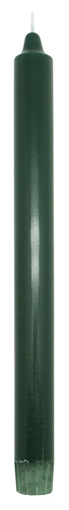 Kronelys stearin mørk grønn 27,5cm v:5850953