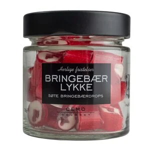 Bringebærlykke drops 130g v:6120631 Bringebærlykke drops 130g v:6120631
