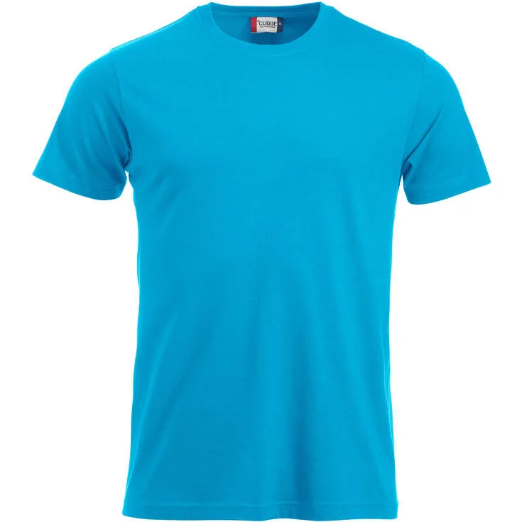 Clique New Classic t-skjorte, turkis, str. XL | 029360-54_XL