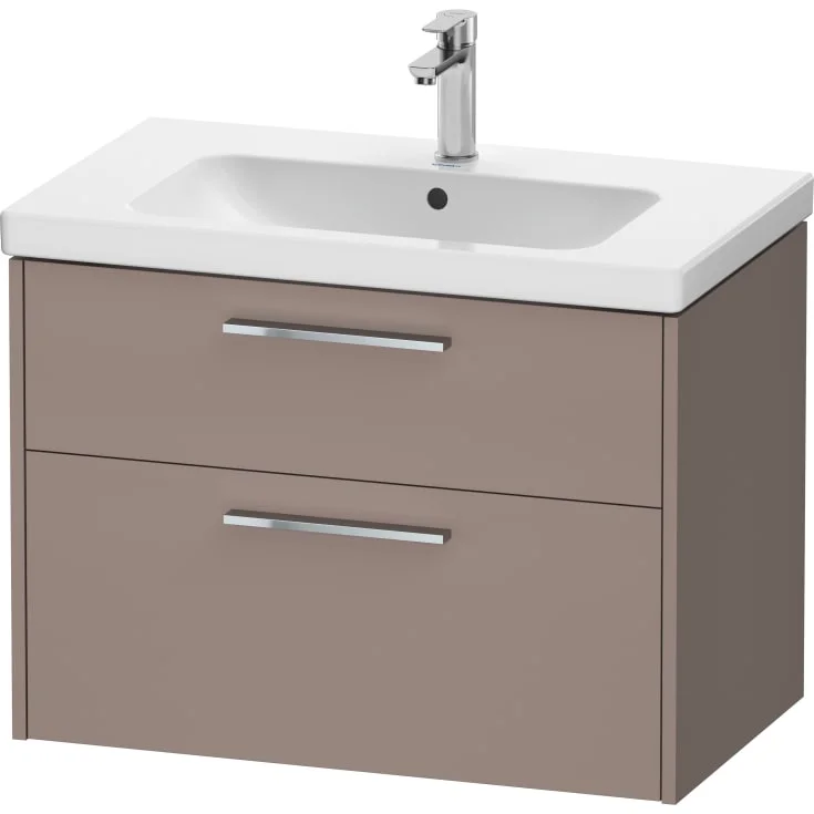 Duravit D-Code møbelpakke, 80x48 cm, brun matt | 930235326+pakke