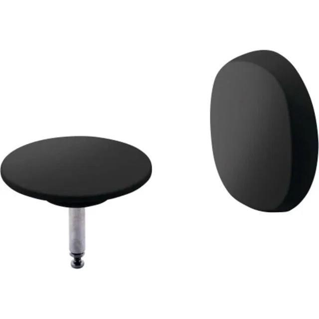 Duravit avløpsdeksel og vrider, svart | 792523000004600