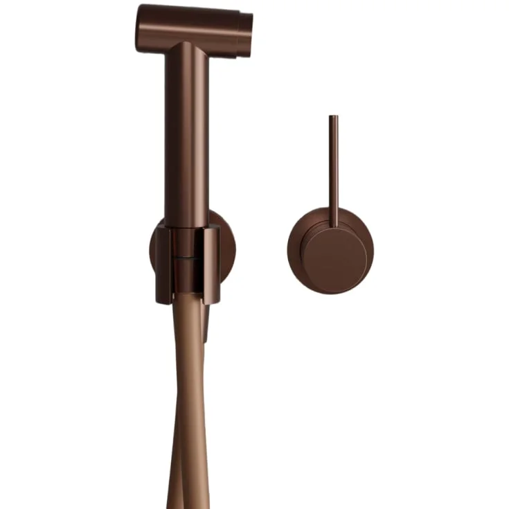 Scandtap Harmonized B armatur med bidetdusj, borstad koppar | 11017 Scandtap Harmonized B armatur med bidetdusj, borstad koppar | 11017
