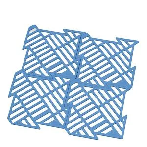 Vaskematte 16x16 cm blå v:1537189