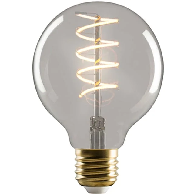 e3light Vintage E27 globepære, røykfarget | 0103261498