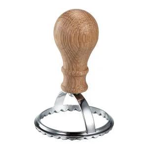 Pasta La Vista ravioli stempel rund 6,5 cm natur/blank v:7296215