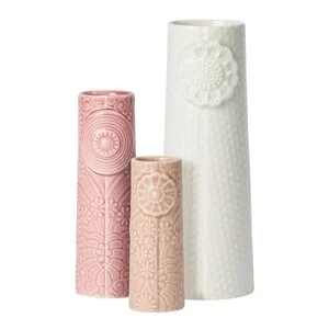 Pipanella Flock vase 3 stk Pink Bouquet v:9168961