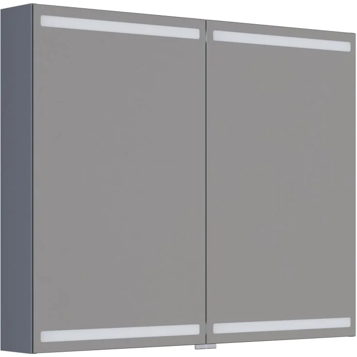 Dansani Inzo Level speilskap, 80×100 cm, matt grå | LS870-103 Dansani Inzo Level speilskap, 80×100 cm, matt grå | LS870-103