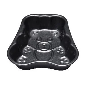 BAYk bakeform bamse 11 cm grå v:7354920 BAYk bakeform bamse 11 cm grå v:7354920