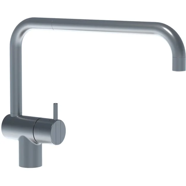 Vola KV1/300 kjøkkenbatteri, lang tut, med dobbel svingbar tut, krom | KV1/300-16