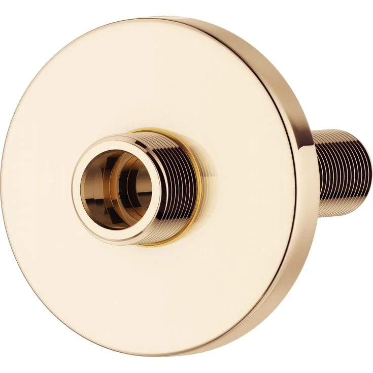 Mora forskruning med rosett, 3/4"x1/2", polert messing | S600071.60 Mora forskruning med rosett, 3/4"x1/2", polert messing | S600071.60