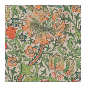 William Morris Golden Lily serviett 35×35 cm gul v:5137614 William Morris Golden Lily serviett 35×35 cm gul v:5137614