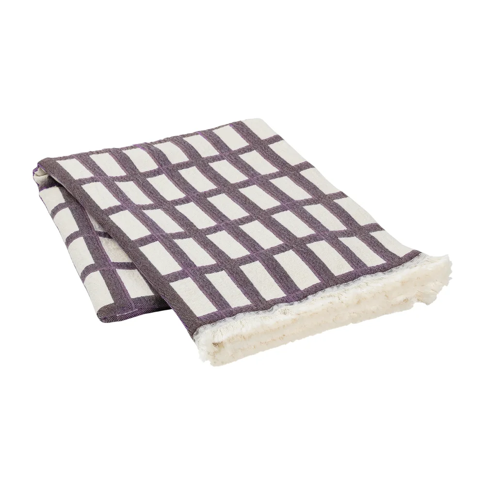 Isa bomullspledd 130 x 180 cm v:4624976