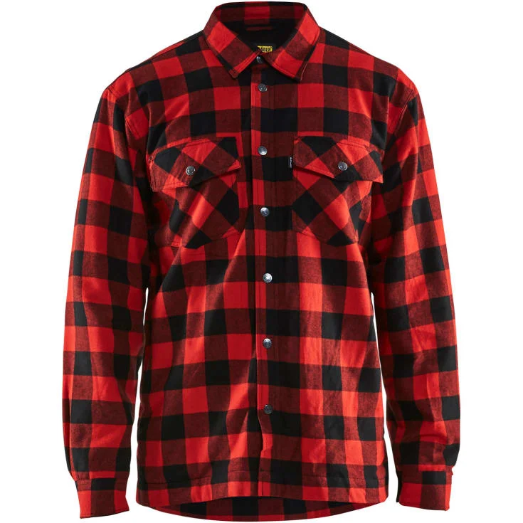 Blåkläder Workwear 3225 fôret skogbruksskjorte, rød/sort, str. 2XL | 3225-1131-5699_2XL Blåkläder Workwear 3225 fôret skogbruksskjorte, rød/sort, str. 2XL | 3225-1131-5699_2XL