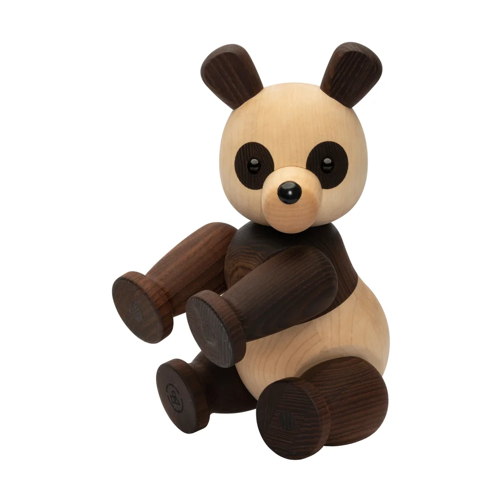 Lotus panda dekorasjon 25 cm v:7834266