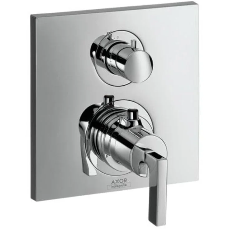 Axor Citterio Termostat, med 2 utløp, for innbygging, krom | 39720000 Axor Citterio Termostat, med 2 utløp, for innbygging, krom | 39720000