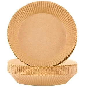 Bakepapir til airfryer 50 stk runde v:1525514