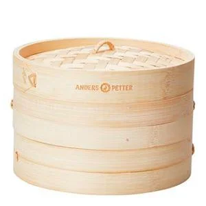 Dampkoker 20 cm bambus v:3945507