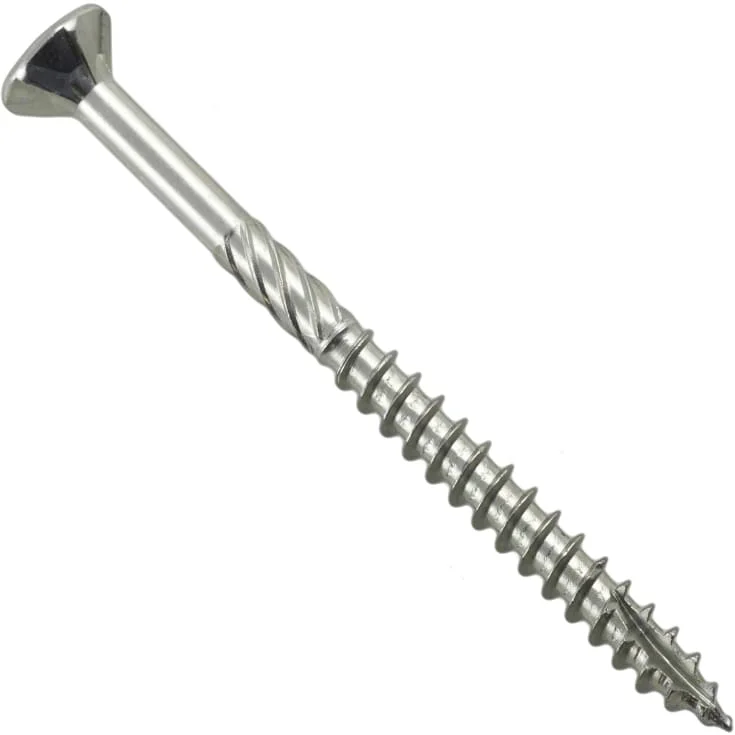 NKT Skrue med undersenket hode, Climate G3, 6,0 x 100 mm - 100 stk | 657873