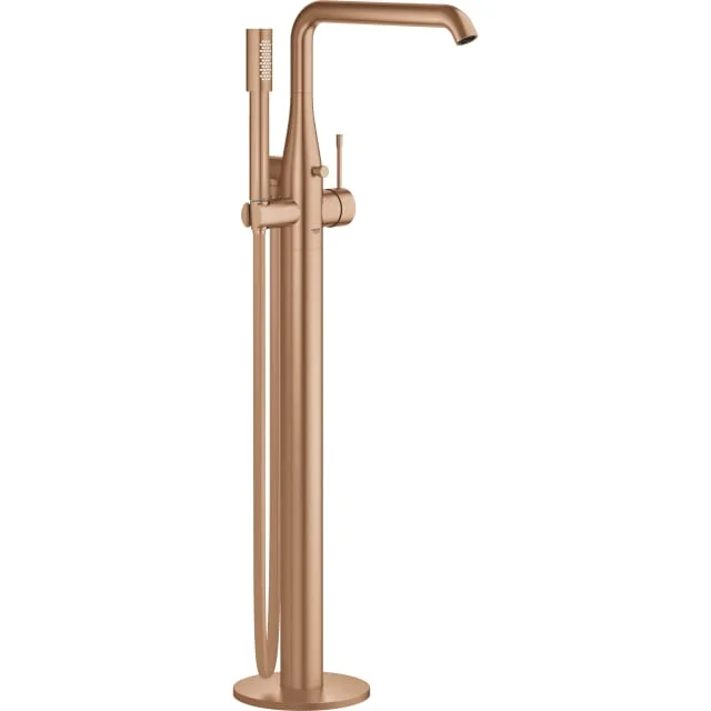 Grohe Essence badekararmatur med dusjsett, børstet kobber | 23491DL1 Grohe Essence badekararmatur med dusjsett, børstet kobber | 23491DL1