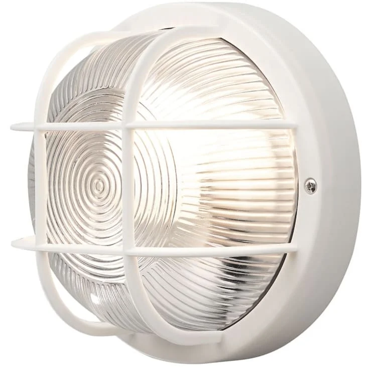 Konstsmide Mantova utelys vegg-/taklampe, hvit | 7651-200 Konstsmide Mantova utelys vegg-/taklampe, hvit | 7651-200