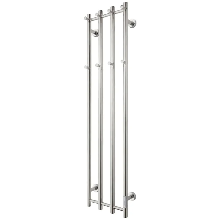 TVS Eldo 4 håndkletørker, el, 34,5x140 cm, polert rustfritt stål | ELDO4-T