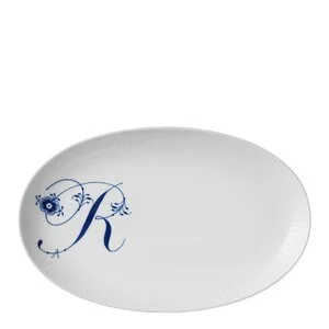 Alfabet tallerken oval R 23 cm v:1584931