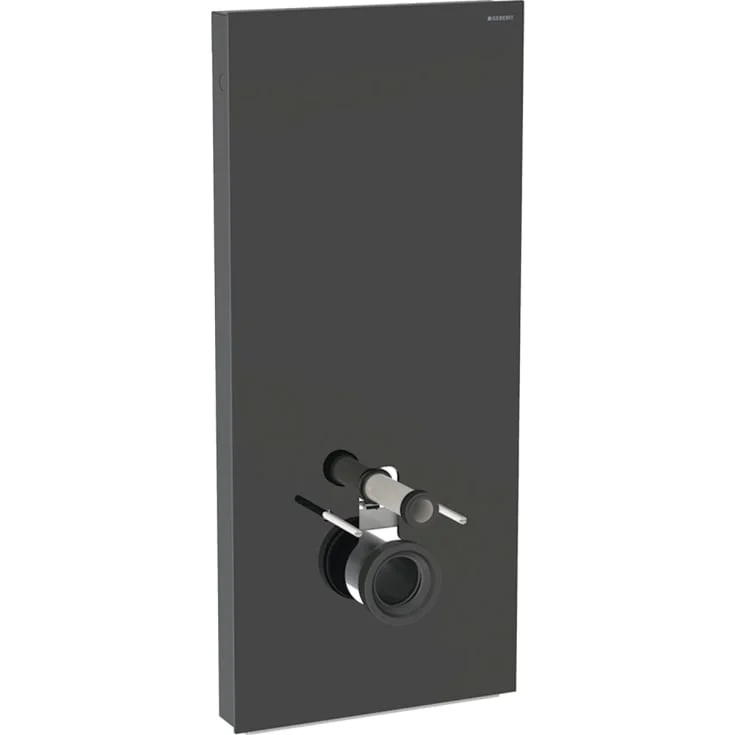 Geberit Monolith Plus sisterne for vegghengt toalett, 114 cm, svart glass | 131.231.SJ.7