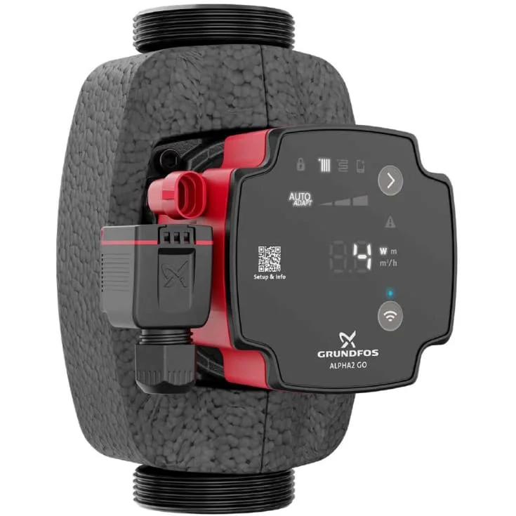 Grundfos Alpha2 GO 25-90 sirkulasjonspumpe 180 mm, varme | 1392937