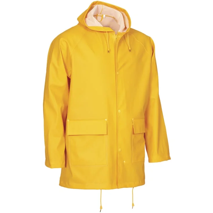 Elka Outdoor regnjakke PU/PVC, gul, str. 4XL | 306600-008_4XL Elka Outdoor regnjakke PU/PVC, gul, str. 4XL | 306600-008_4XL