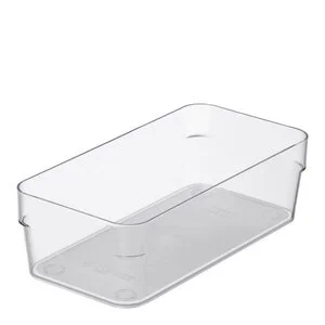 Compact organizer clear 20×10 cm sort v:3711247