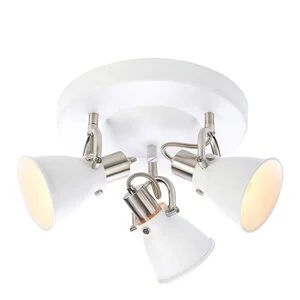 Alton taklampe 31 cm hvit/krom v:2682243 Alton taklampe 31 cm hvit/krom v:2682243